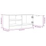 TV-Schrank, 2 Stück, weißes Eichensperrholz, 80 x 35 x 36,5 cm von , TV-Möbel - Ref: Foro24-811477, Preis: 86,99 €, Rabatt: %