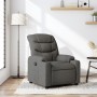 Sillón reclinable de tela gris oscuro de , Sillones - Ref: Foro24-374148, Precio: 221,26 €, Descuento: %