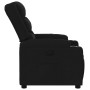 Sillón reclinable de tela negro de , Sillones - Ref: Foro24-374129, Precio: 217,63 €, Descuento: %