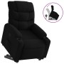 Sillón reclinable elevable tela negro de , Sillones - Ref: Foro24-3206647, Precio: 275,20 €, Descuento: %