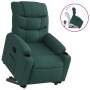 Sillón reclinable elevable tela verde oscuro de , Sillones - Ref: Foro24-3206651, Precio: 379,99 €, Descuento: %