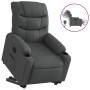 Sillón eléctrico reclinable elevable de tela gris oscuro de , Sillones - Ref: Foro24-3206664, Precio: 314,72 €, Descuento: %