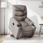 Sillón eléctrico reclinable elevable de tela gris taupe de , Sillones - Ref: Foro24-3206670, Precio: 312,10 €, Descuento: %