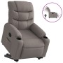 Sillón eléctrico reclinable elevable de tela gris taupe de , Sillones - Ref: Foro24-3206670, Precio: 312,10 €, Descuento: %