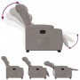 Sillón eléctrico reclinable elevable de tela gris taupe de , Sillones - Ref: Foro24-3206670, Precio: 312,10 €, Descuento: %