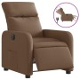 Sillón reclinable eléctrico de tela marrón de , Sillones - Ref: Foro24-3206685, Precio: 235,66 €, Descuento: %