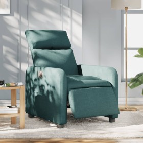 Dark green fabric electric recliner by , Armchairs - Ref: Foro24-3206687, Price: 235,28 €, Discount: %