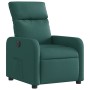 Sillón reclinable eléctrico tela verde oscuro de , Sillones - Ref: Foro24-3206687, Precio: 235,99 €, Descuento: %