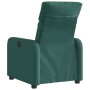 Sillón reclinable eléctrico tela verde oscuro de , Sillones - Ref: Foro24-3206687, Precio: 235,99 €, Descuento: %