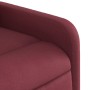 Sillón reclinable elevable tela rojo tinto de , Sillones - Ref: Foro24-3206702, Precio: 264,18 €, Descuento: %