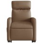 Sillón eléctrico reclinable elevable de tela marrón de , Sillones - Ref: Foro24-3206721, Precio: 296,76 €, Descuento: %