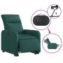 Sillón eléctrico reclinable elevable de tela verde oscuro de , Sillones - Ref: Foro24-3206723, Precio: 304,02 €, Descuento: %