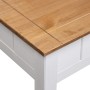 White Panama style pine wood coffee table 100x60x45 cm by vidaXL, Coffee table - Ref: Foro24-282684, Price: 119,61 €, Discoun...