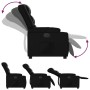 Sillón reclinable eléctrico de cuero sintético negro de , Sillones - Ref: Foro24-3206543, Precio: 267,93 €, Descuento: %