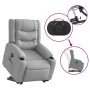 Light Gray Fabric Foot Recliner Massage Chair by , Armchairs - Ref: Foro24-3206576, Price: 324,99 €, Discount: %