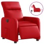 Sillón reclinable eléctrico de cuero sintético rojo de , Sillones - Ref: Foro24-3206740, Precio: 240,67 €, Descuento: %