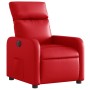 Sillón reclinable eléctrico de cuero sintético rojo de , Sillones - Ref: Foro24-3206740, Precio: 240,67 €, Descuento: %