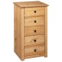 Aparador de madera maciza de pino estilo Panamá 46x40x89 cm de vidaXL, Aparadores - Ref: Foro24-282649, Precio: 135,97 €, Des...