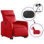 Sillón elevable eléctrico cuero artificial rojo de , Sillones - Ref: Foro24-3206768, Precio: 298,29 €, Descuento: %