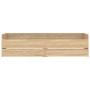 Sonoma oak bed frame with drawers 75x190 cm by , Beds and slatted bases - Ref: Foro24-3207359, Price: 124,55 €, Discount: %