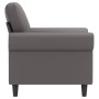 Gray synthetic leather armchair 60 cm by , Sofas - Ref: Foro24-359496, Price: 170,88 €, Discount: %