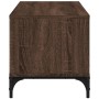 TV cabinet engineered wood and brown steel 102x40x41 cm by , TV Furniture - Ref: Foro24-842415, Price: 55,41 €, Discount: %