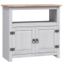 Corona Range TV cabinet gray Mexican pine 80x43x78 cm by vidaXL, TV Furniture - Ref: Foro24-282641, Price: 113,99 €, Discount: %