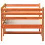 Sofá cama de madera maciza de pino marrón cera 80x200 cm de , Camas y somieres - Ref: Foro24-842869, Precio: 110,97 €, Descue...