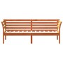 Wax brown solid pine wood sofa bed 90x190 cm by , Beds and slatted bases - Ref: Foro24-842881, Price: 114,22 €, Discount: %