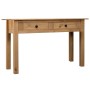 Mesa consola madera maciza pino Panamá Range 110x40x72 cm de vidaXL, Mesas auxiliares - Ref: Foro24-282679, Precio: 108,96 €,...