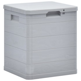 Garden storage box 90 L light gray by vidaXL, Outdoor storage boxes - Ref: Foro24-45683, Price: 38,99 €, Discount: %