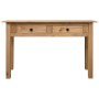 Mesa consola madera maciza pino Panamá Range 110x40x72 cm de vidaXL, Mesas auxiliares - Ref: Foro24-282679, Precio: 108,96 €,...