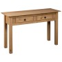 Mesa consola madera maciza pino Panamá Range 110x40x72 cm de vidaXL, Mesas auxiliares - Ref: Foro24-282679, Precio: 108,96 €,...