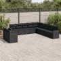 11-piece garden sofa set and black synthetic rattan cushions by , Garden sets - Ref: Foro24-3219175, Price: 640,92 €, Discoun...