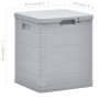 Garden storage box 90 L light gray by vidaXL, Outdoor storage boxes - Ref: Foro24-45683, Price: 38,09 €, Discount: %