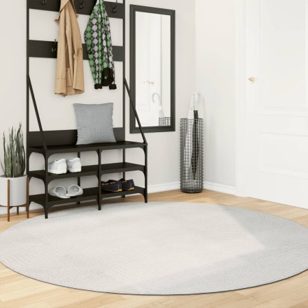 Scandinavian look short pile rug IZA cream Ø 200 cm by , Rugs - Ref: Foro24-375449, Price: 97,49 €, Discount: %