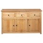 Panama style solid pine wood sideboard 135x40x80 cm by vidaXL, Sideboards - Ref: Foro24-282703, Price: 283,58 €, Discount: %