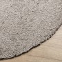 Alfombra peluda de pelo largo moderna PAMPLONA beige Ø 100 cm de , Alfombras - Ref: Foro24-375222, Precio: 29,97 €, Descuento: %