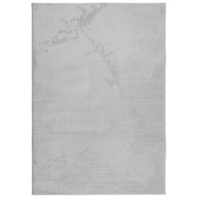 Scandinavian look short pile rug IZA gray 160x230 cm by , Rugs - Ref: Foro24-375454, Price: 92,46 €, Discount: %