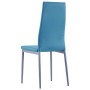 5-Piece Blue Dining Table and Chairs Set by vidaXL, Furniture sets for kitchens and dining rooms - Ref: Foro24-281703, Price:...