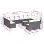 Garden sofa set with cushions 13 pieces beige synthetic rattan by , Garden sets - Ref: Foro24-3250218, Price: 874,47 €, Disco...