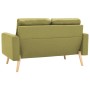 Green fabric 2-piece sofa set by , Sofas - Ref: Foro24-3056619, Price: 453,99 €, Discount: %