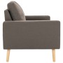 3-piece sofa set in taupe gray fabric by , Sofas - Ref: Foro24-3056652, Price: 738,41 €, Discount: %