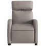 Sillón reclinable de tela gris taupe de , Sillones - Ref: Foro24-374172, Precio: 212,63 €, Descuento: %