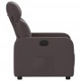 Dark Brown Fabric Recliner by , Armchairs - Ref: Foro24-374170, Price: 200,33 €, Discount: %