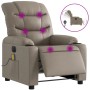 Cappuccino Synthetic Leather Electric Massage Recliner by , Armchairs - Ref: Foro24-3206598, Price: 291,46 €, Discount: %