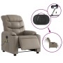 Sillón reclinable de masaje eléctrico cuero sintético capuchino de , Sillones - Ref: Foro24-3206598, Precio: 291,46 €, Descue...