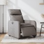 Sillón reclinable eléctrico tela gris taupé de , Sillones - Ref: Foro24-3206688, Precio: 243,56 €, Descuento: %