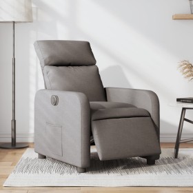 Taupe gray fabric electric recliner by , Armchairs - Ref: Foro24-3206688, Price: 235,99 €, Discount: %