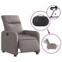 Sillón reclinable eléctrico tela gris taupé de , Sillones - Ref: Foro24-3206688, Precio: 235,66 €, Descuento: %